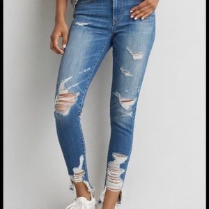 American Eagle Denim X high wasted jegging